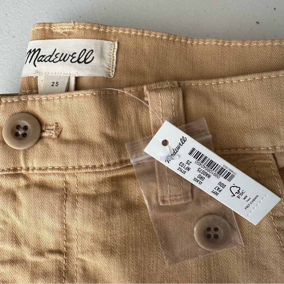NWT Madewell The Perfect Vintage Wide-Leg Pant in Desert Dune 25 - Picture 2 of 10
